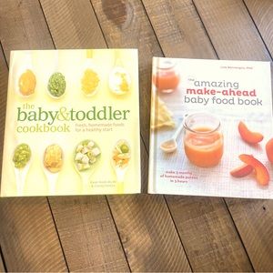 Baby Food Cookbook Bundle (Set of two)